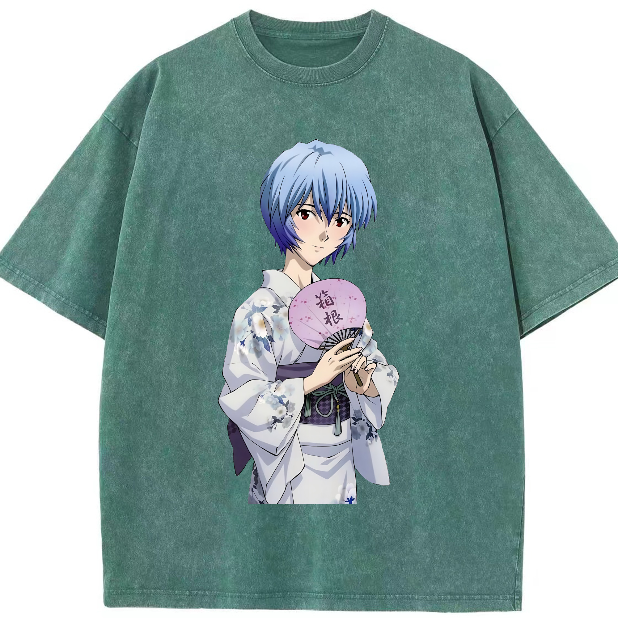 （画像用） EVA 新世紀エヴァンゲリオン 綿100% ヴィンテージ風 半袖Tシャツ（フロントプリント）